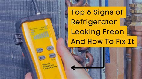 how to fix a freon leak in refrigerator|Step